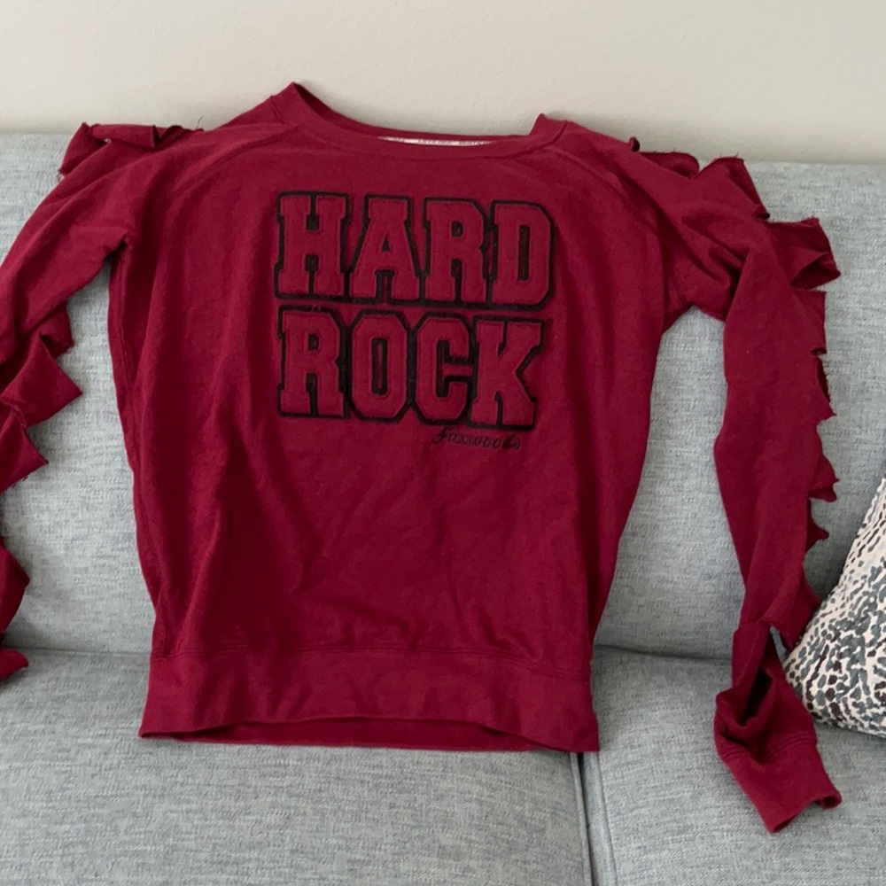 Hard rock sweat shirt size L